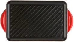 Le Creuset - Gietijzeren Grillplaat - 32x22cm - Kersenrood -Kookpannen Verkoopwinkel 1200x685 1