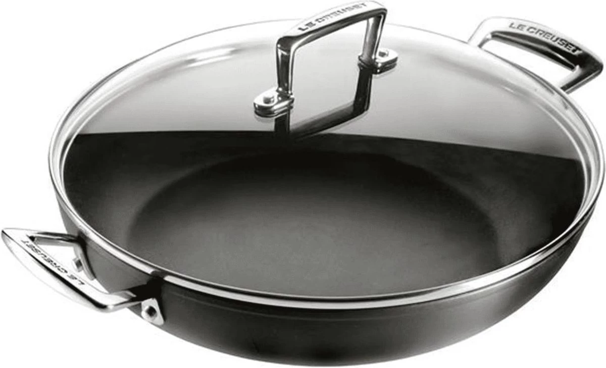 LE CREUSET - Les Forgees - Sauteerpan 2 Grepen 28cm 3,2L 3 LE CREUSET - Les Forgees - Sauteerpan 2 Grepen 28cm 3,2L - Afbeelding 3