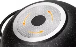 Cheffinger | Luxe Wokpan Met Deksel | 36CM | Alle Warmtebronnen | Oriental -Kookpannen Verkoopwinkel 1200x737