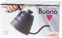 Hario V60 Buono Waterketel 1,2 Liter - Zwart -Kookpannen Verkoopwinkel 1200x737 4