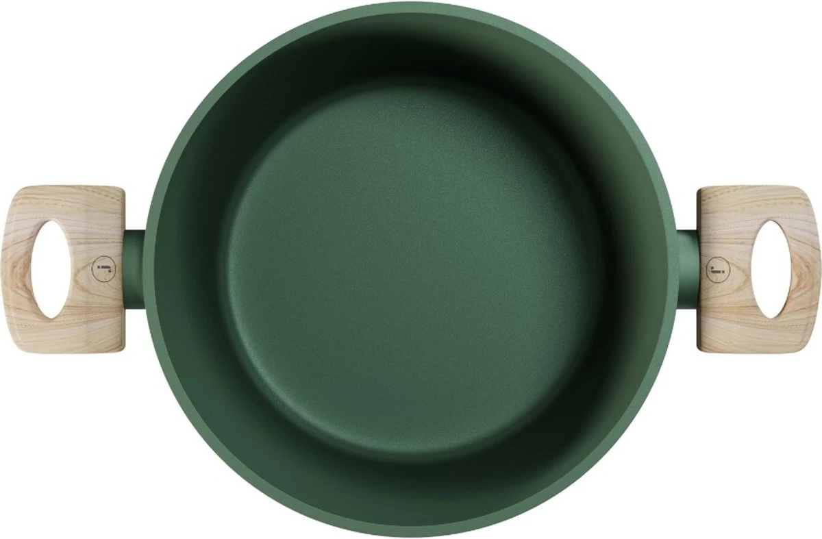 Forest, Soeppan Met Deksel – Ø 24 Cm – 100% Gerecycled Aluminium – Geschikt Voor Alle Warmtebronnen - Duurzame Pan – Stamppotpan – Sudderpan – PFOA Vrij - 8.6 L 6 Forest, Soeppan Met Deksel – Ø 24 Cm – 100% Gerecycled Aluminium – Geschikt Voor Alle Warmtebronnen - Duurzame Pan – Stamppotpan – Sudderpan – PFOA Vrij - 8.6 L - Afbeelding 6