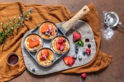 Magnani - Eierpan - 4 Bakplaten Van ⌀ 8 Cm - Voor Gas- En Elektrische Kookplaten - Aluminium - Houten Handvat - 38 X 18.7 X 2 Cm -Kookpannen Verkoopwinkel 1200x799 10