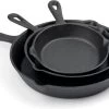 Gietijzeren Pannenset - Cast Iron Skillets - BBQ Skilletset