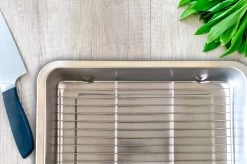 YUGN COMBI Set Braadslede Ovenschaal Combi Braadslee Oven Set - 2x Braadslede Met Rooster Voor Ovengerechten - 36x27x7CM En 40x30x7CM En Inclusief Bakkwast - Cadeau- Cadeautip -Kookpannen Verkoopwinkel 1200x799 62