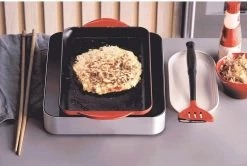 Le Creuset - Gietijzeren Grillplaat - 32x22cm - Kersenrood -Kookpannen Verkoopwinkel 1200x807 3