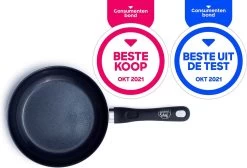 GreenChef Diamond Koekenpannenset Ø 20cm + Ø 28cm - Zwart - Inductie - PFAS-vrij -Kookpannen Verkoopwinkel 1200x816 1