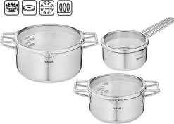 Tefal Nordica Pannenset 3 Delig - Steelpan Ø 16 Cm & Kookpan Ø 20 + Ø 24 Cm -Kookpannen Verkoopwinkel 1200x853 1