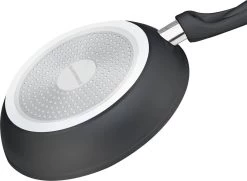 Herzberg HG-FP3: 3-Delige Koekenpan Van Gesmeed Aluminium 20/24/28 - ZILVER -Kookpannen Verkoopwinkel 1200x877