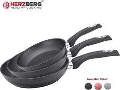 Herzberg HG-FP3: 3-Delige Koekenpan Van Gesmeed Aluminium 20/24/28 - ZILVER -Kookpannen Verkoopwinkel 1200x898 2
