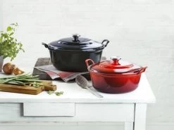 Le Creuset Braadpan Faitout Tradition Kersenrood - ø 24 Cm / 3 Liter -Kookpannen Verkoopwinkel 1200x898 7