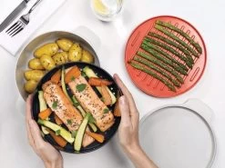 Joseph Joseph M-Cuisine Stomer - Voor Magnetron - Stapelbaar - 4 Delig -Kookpannen Verkoopwinkel 1200x900 52