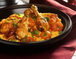 Cosy & Trendy Tajine Zwart / Oranje - Gietijzeren Schaal - Ø25cm - Geschikt Voor Inductie -Kookpannen Verkoopwinkel 1200x944 1