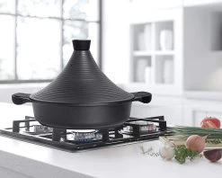 Aluminium Tajine Agadir- Matt Black Geschikt Ook Voor Inductie -Kookpannen Verkoopwinkel 1200x960 1