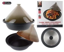 Tajine Ø 30 Cm Geschikt Voor Alle Kookplaten, Inclusief Inductie. -Kookpannen Verkoopwinkel 1200x970