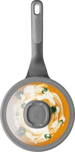BergHOFF Steelpan Met Deksel Stone 18 Cm - Leo -Kookpannen Verkoopwinkel 595x1200
