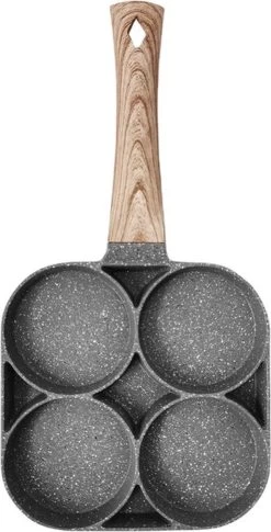 Alora 4-Delige Pannenkoekenpan - Pannenkoeken Maker - Cakemaker - Omeletpan - Omeletmaker - Eierpan - Koekjes Maker - 4-in-1 Pannenset -Kookpannen Verkoopwinkel 611x1200