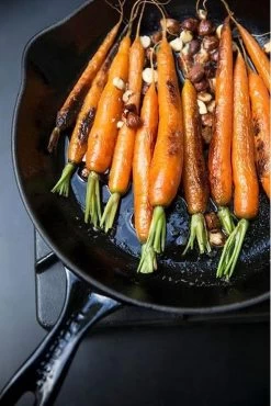 Le Creuset - Gietijzeren Ronde Skillet In Mat Zwart 23cm -Kookpannen Verkoopwinkel 801x1200 3