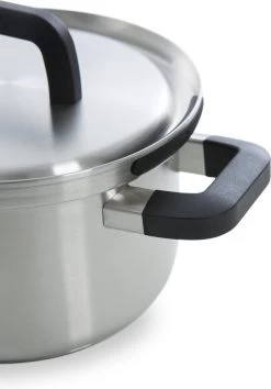 BK Flow Cool Pannenset - 4-delig – RVS Deksels - Veilig Afgietsysteem - Geschikt Voor Alle Warmtebronnen -Kookpannen Verkoopwinkel 838x1200