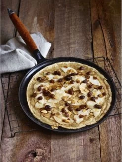 Staub Flensjespan - Houten Steel - 28 Cm - Zwart -Kookpannen Verkoopwinkel 901x1200